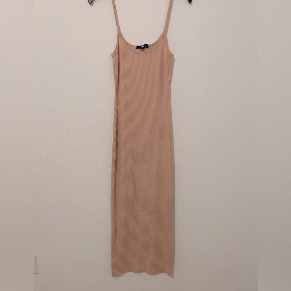 Misguided Strappy Ribbed Bodycon Midi - Size US 2
